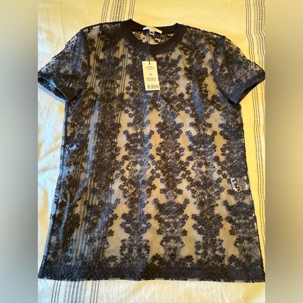 Carven Floral see through Shirt